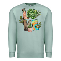 Seafoam plant love Premium Sweatshirt - NancyCooperArtShop