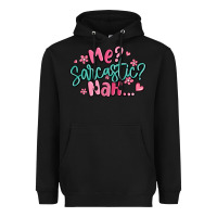 Black me sarcastic nah... Heavyweight Hoodie - MaliasSmallBusiness