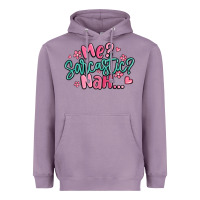 Lavender me sarcastic nah... Heavyweight Hoodie - MaliasSmallBusiness