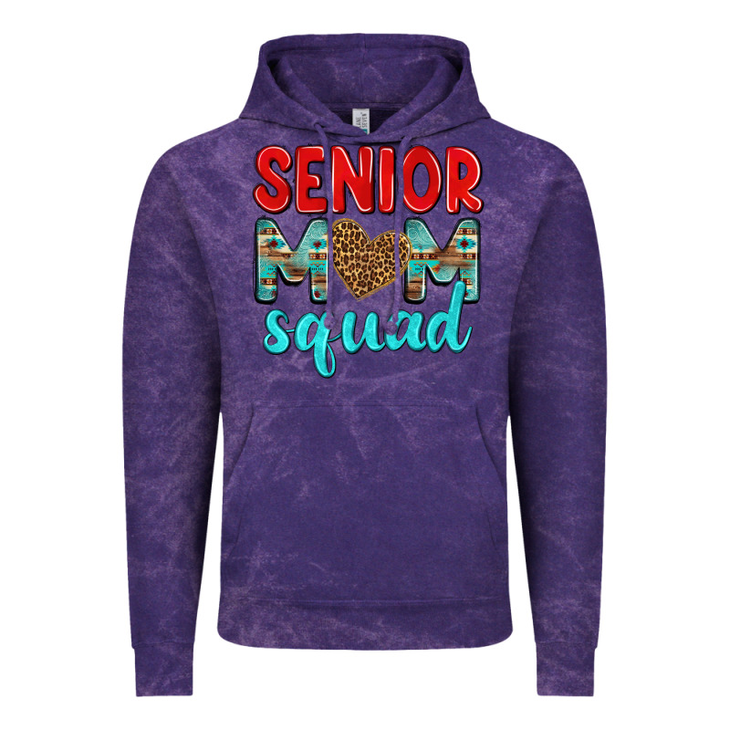 Senior Mom Squad Vintage Hoodie by texasbilliewilder | Teevron