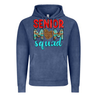 Vintage Denim senior mom squad Vintage Hoodie - texasbilliewilder