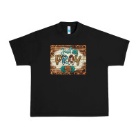 Black just pray mousepad Urban Heavy Tee - BarkalooDesign