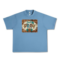 Pebble Blue just pray mousepad Urban Heavy Tee - BarkalooDesign