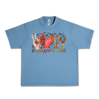Pebble Blue peace love 100 days of school Urban Heavy Tee - RacoonDesign