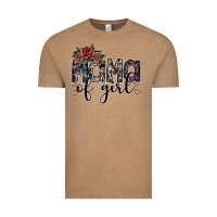 Vintage Coffee mama of girl Vintage Tee - SublimationCraftShop