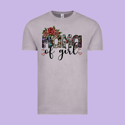 Mama Of Girl Vintage Tee Designed By Sublimationcraftshop