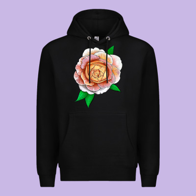 Fun In The Sun Rose Premium Hoodie Designed By Lillyallendesigns