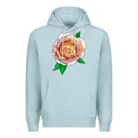 Blue Mist Fun In The Sun Rose Premium Hoodie - LillyAllenDesigns