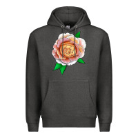 Charcoal Heather Fun In The Sun Rose Premium Hoodie - LillyAllenDesigns
