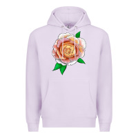 Lilac Fun In The Sun Rose Premium Hoodie - LillyAllenDesigns