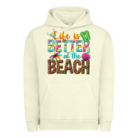 Life Is Better At The Beach Urban Hoodie | Teevron