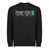 Black perfectly imperfect Heavyweight Sweatshirt - Zillion Design Studio
