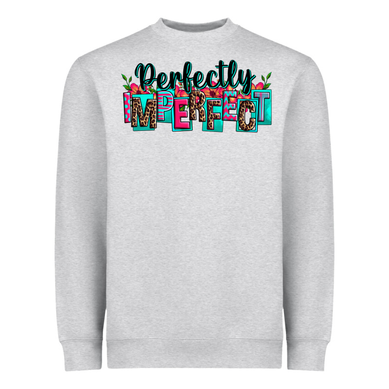 Perfectly Imperfect Heavyweight Sweatshirt by Zillion Design Studio | Teevron