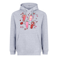 Heather Grey cup disorder valentine's day Heavyweight Hoodie - MaliasSmallBusiness