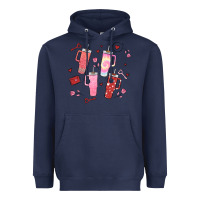 Navy cup disorder valentine's day Heavyweight Hoodie - MaliasSmallBusiness