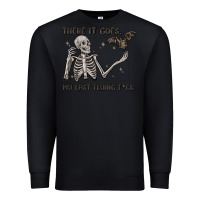 Black there it goes my last flying fck Premium Sweatshirt - MaliasSmallBusiness