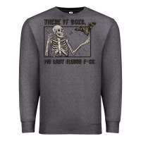 Charcoal Heather there it goes my last flying fck Premium Sweatshirt - MaliasSmallBusiness
