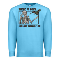 Ocean Blue there it goes my last flying fck Premium Sweatshirt - MaliasSmallBusiness