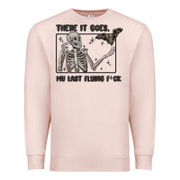 There It Goes My Last Flying Fck Premium Sweatshirt | Teevron