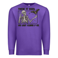 Purple there it goes my last flying fck Premium Sweatshirt - MaliasSmallBusiness
