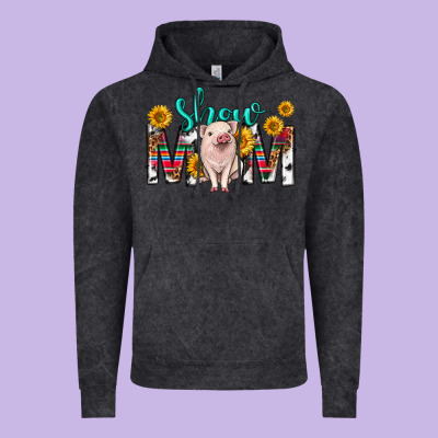 Show Mom Mothers Day Vintage Hoodie Designed By Texasbilliewilder