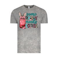 Cloud Rock Some Bunny needs coffee Vintage Tee - Neo Western