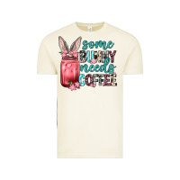 Vintage Arctic Some Bunny needs coffee Vintage Tee - Neo Western