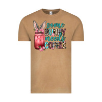 Vintage Camel Some Bunny needs coffee Vintage Tee - Neo Western