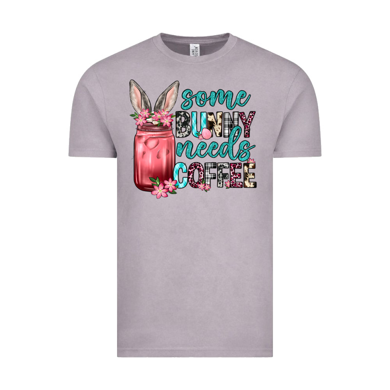 Some Bunny Needs Coffee Vintage Tee by Neo Western | Teevron