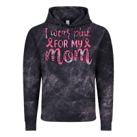 Cloud Black i wear pink for my mom Vintage Hoodie - JahusDesignShop