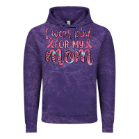 Cloud Purple i wear pink for my mom Vintage Hoodie - JahusDesignShop
