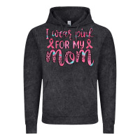 Vintage Black i wear pink for my mom Vintage Hoodie - JahusDesignShop