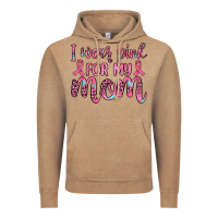Vintage Coffee i wear pink for my mom Vintage Hoodie - JahusDesignShop