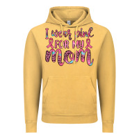 Vintage Mustard i wear pink for my mom Vintage Hoodie - JahusDesignShop