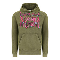 Vintage Olive i wear pink for my mom Vintage Hoodie - JahusDesignShop