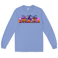 Colony Blue halloween witch gnomes libbey cup Long Sleeve Tee - BundleAndBundleShop