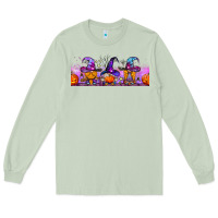 Matcha halloween witch gnomes libbey cup Long Sleeve Tee - BundleAndBundleShop