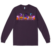 Plum halloween witch gnomes libbey cup Long Sleeve Tee - BundleAndBundleShop