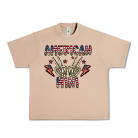 Burro american mini Urban Heavy Tee - CowhideDigitalArt