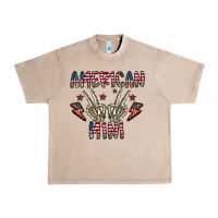 French Oak american mini Urban Heavy Tee - CowhideDigitalArt