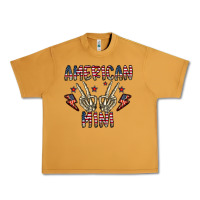 Peanut Butter american mini Urban Heavy Tee - CowhideDigitalArt