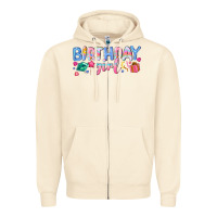 Sandshell birthday girl Zipper Hoodie - NancyCooperArtShop