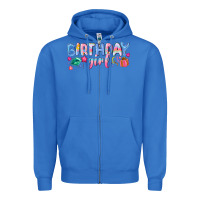 True Royal birthday girl Zipper Hoodie - NancyCooperArtShop