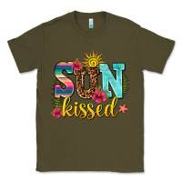 Army Green sun kissed Classic Tee - AdoDesignShop