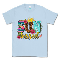 Dusty Blue sun kissed Classic Tee - AdoDesignShop