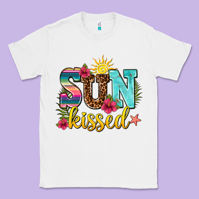 Sun Kissed Classic Tee Designed By Adodesignshop