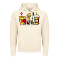 Vintage Artic bus driver coffee cups Vintage Hoodie - Zillion Design Studio