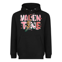 Black valentine Heavyweight Hoodie - MaliasSmallBusiness
