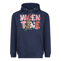 Navy valentine Heavyweight Hoodie - MaliasSmallBusiness
