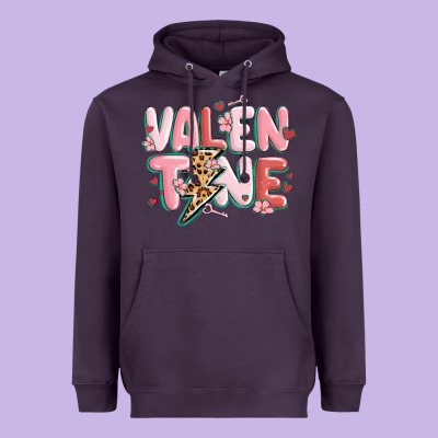 Valentine Heavyweight Hoodie Designed By Maliassmallbusiness